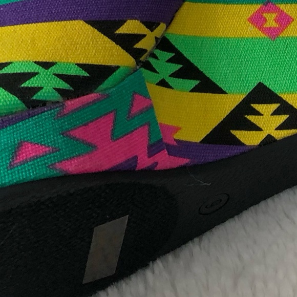 Fun & Funky Neon Wedge Booties - Picture 8 of 8